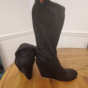 100% authentic Chanel boots